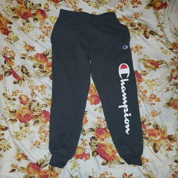 Champion Other - Boys Medium Champion Sweatpants Dark Grey